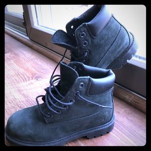 Black little boys Timberlands